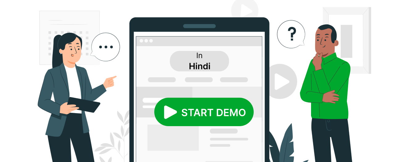 Hindi demo booking