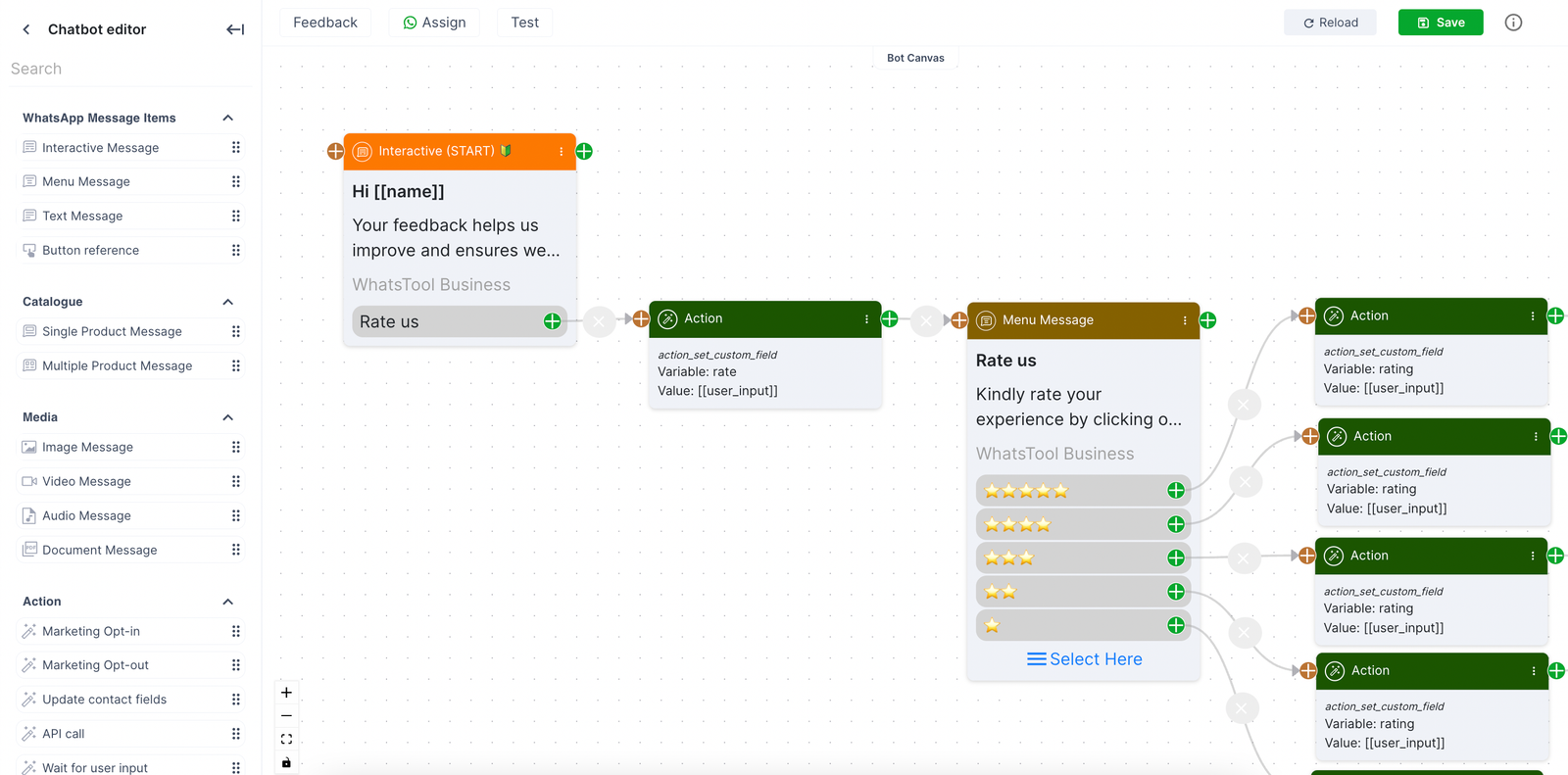 Automation Feature - WhatsApp Business API