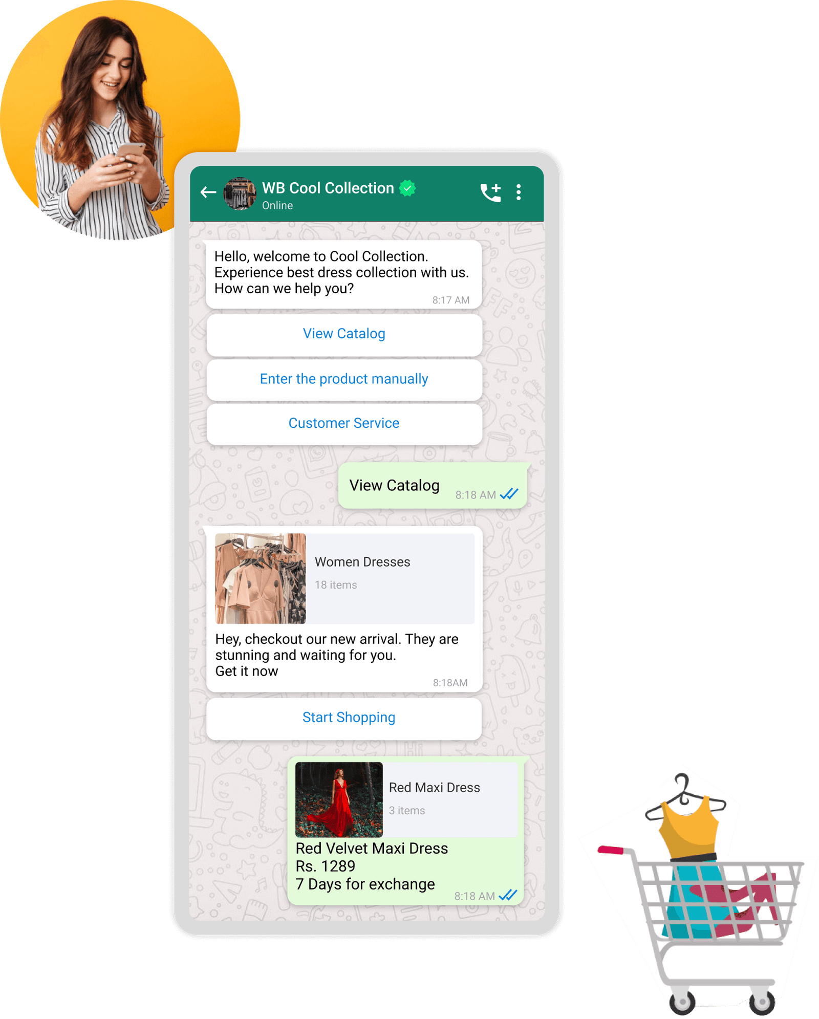 Take Orders on WhatsApp